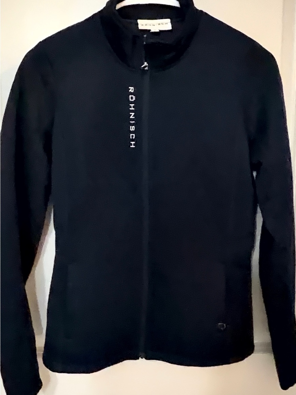 Rohnisch Navy Polyester quilt Performanc Full-Zip Jacket XS Golf